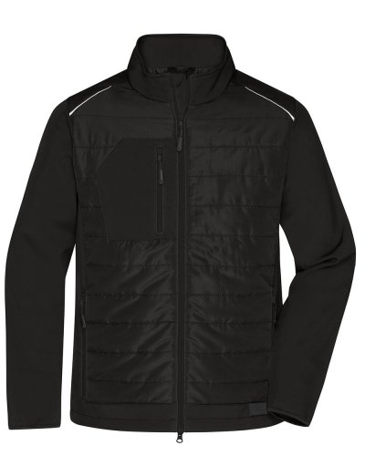 Men's Hybrid Jacket Black / Black