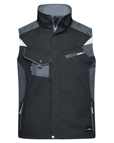 Workwear Vest - Strong Black / Carbon