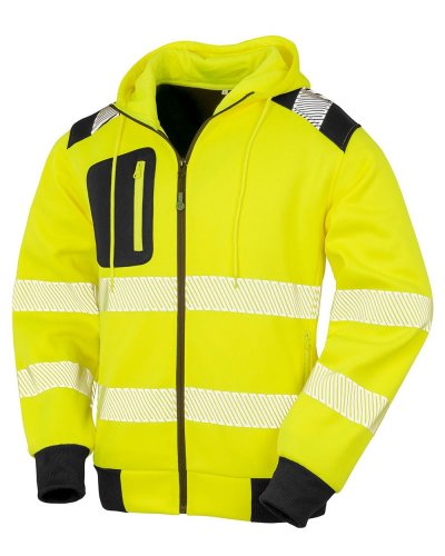 Felpa cappuccio c/zip Recycled Robust