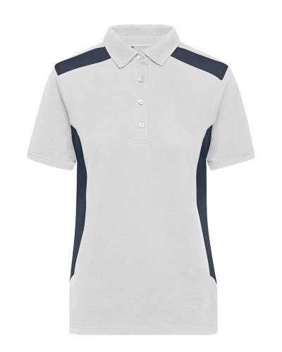 Ladies' Workwear Polo - Strong White/Carbon