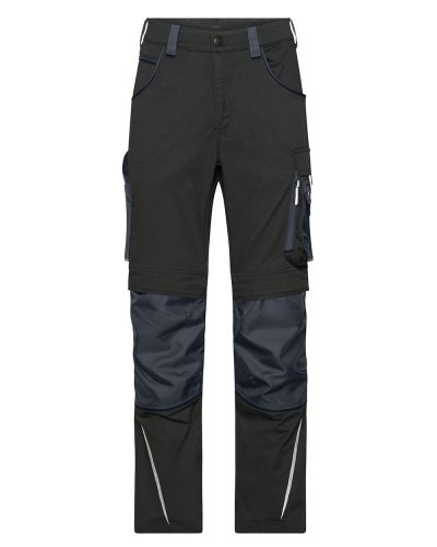 Pantaloni da lavoro James & Nicholson Black / Carbon