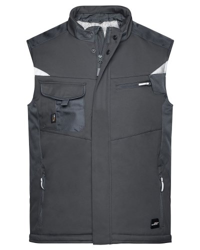 Craftsmen Softshell Vest - Strong Black / Black