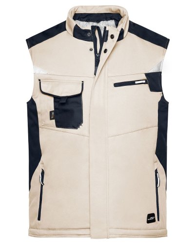 Craftsmen Softshell Vest - Strong Stone/Black