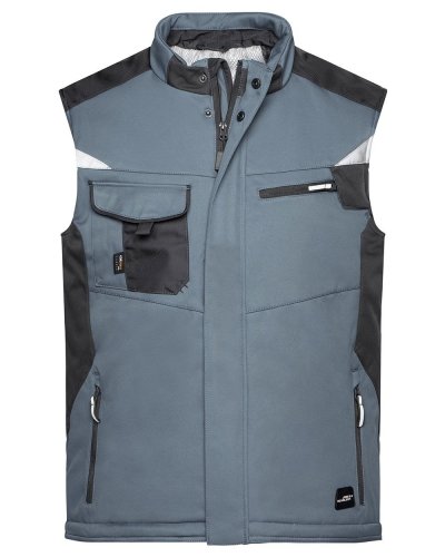 Craftsmen Softshell Vest - Strong Carbon/Black