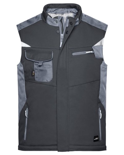 Craftsmen Softshell Vest - Strong Black / Carbon