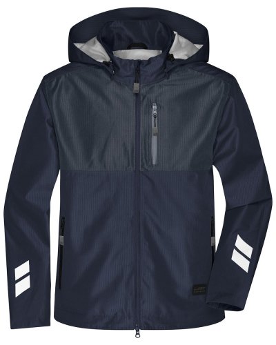 Hardshell Workwear Jacket Navy/carbon