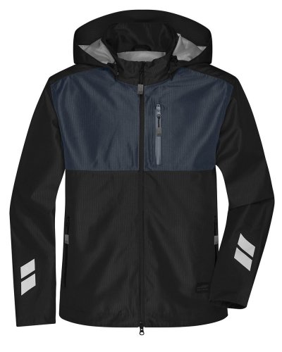 Hardshell Workwear Jacket Black / Carbon