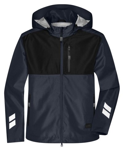 Hardshell Workwear Jacket Carbon/Black