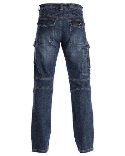 Pantaloni Jeans Biker
