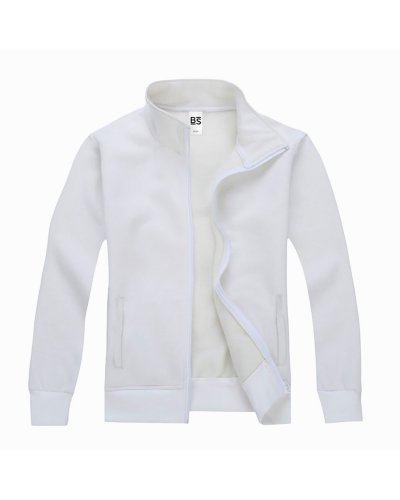 Felpa jacket - Harlem White