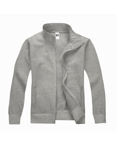 Felpa jacket - Harlem Grey heather