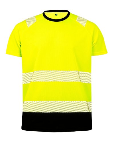T-shirt Sicurezza Recycled Giallo / Nero
