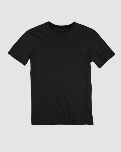 Maglia Fashion Fit girocollo manica corta Nero