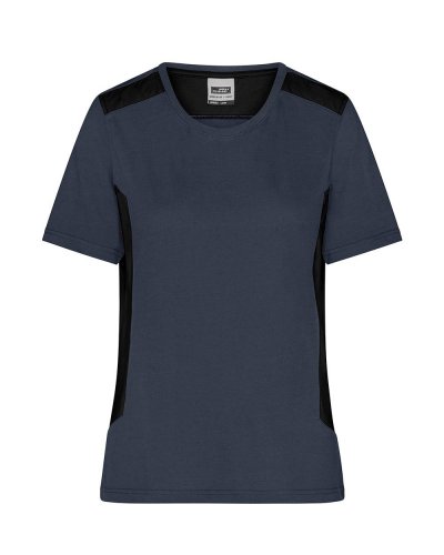 Ladies' Workwear T-Shirt - Strong Carbon/Black