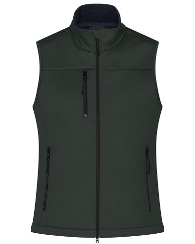 Ladies Softshell Vest Graphite