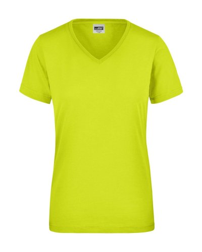 T-shirt da donna colori segnaletici Neon-yellow