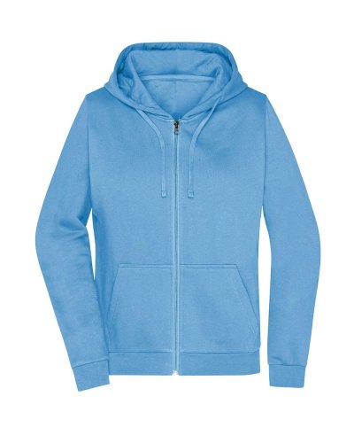 Promo Zip Hoody Lady Sky Blue