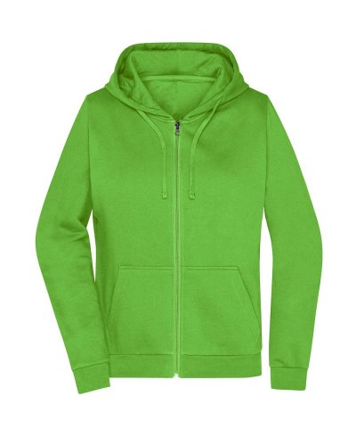 Promo Zip Hoody Lady Lime Green
