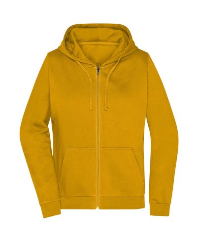 Promo Zip Hoody Lady Gold Yellow