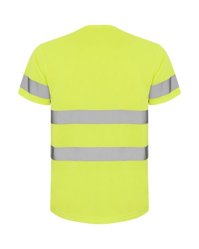 Maglia tecnica maniche corte alta visibilità Delta