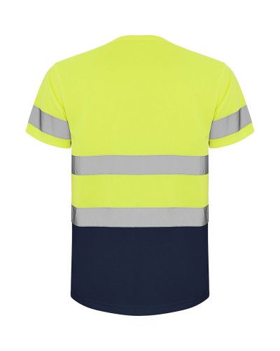 Maglia tecnica maniche corte alta visibilità Delta