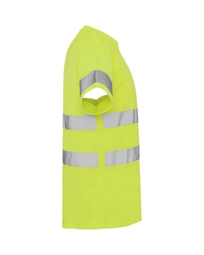 Maglia tecnica maniche corte alta visibilità Delta