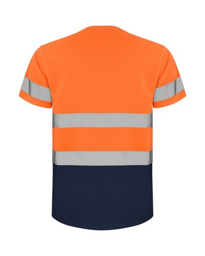 Maglia tecnica maniche corte alta visibilità Delta