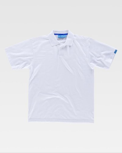 Polo antibatterica Maniche corte WHITE