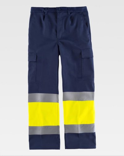 Pantalone Invernale Alta Visibilità NAVY / YELLOW