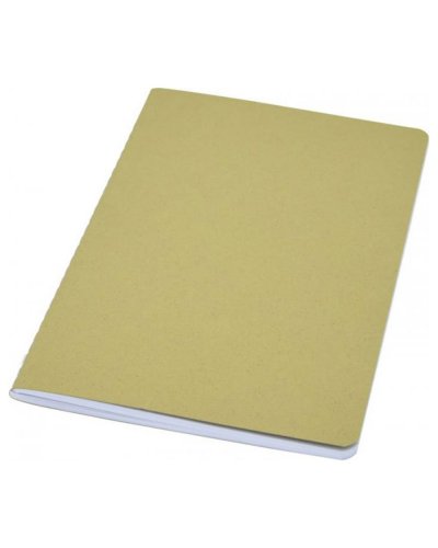 Quaderno Fabia con copertina in carta crush oliva