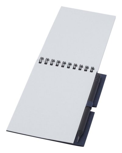 Quaderno piccolo Luciano Eco con rilegatura a spirale e matita