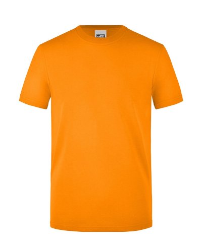 T-Shirt da uomo colori segnaletici Neon-orange