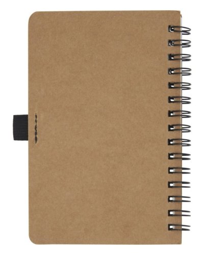 Quaderno Cobble A6 con spirale in cartone riciclato e carta di pietra