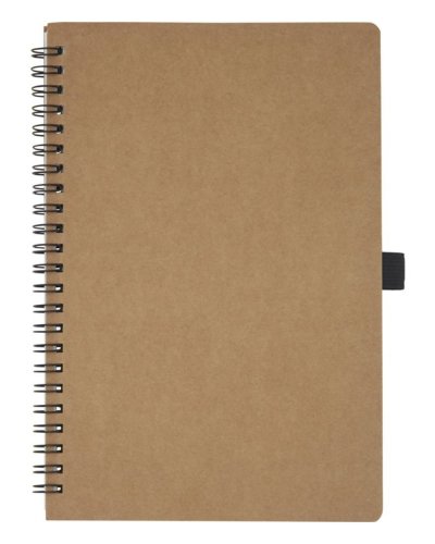 Quaderno Cobble A5 con spirale in cartone riciclato e carta di pietra