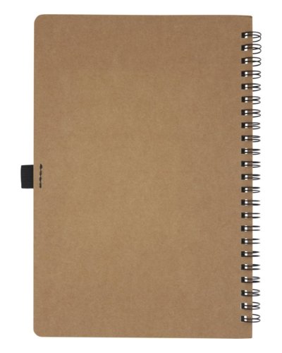 Quaderno Cobble A5 con spirale in cartone riciclato e carta di pietra