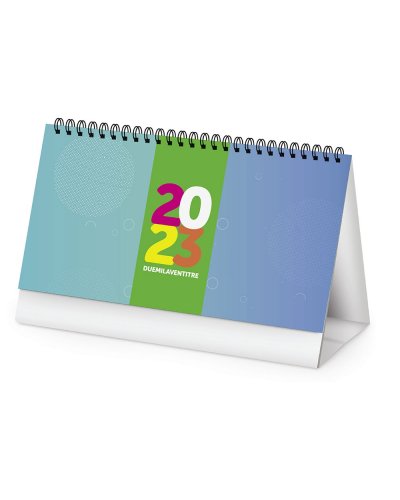 Calendario da tavolo Fluo