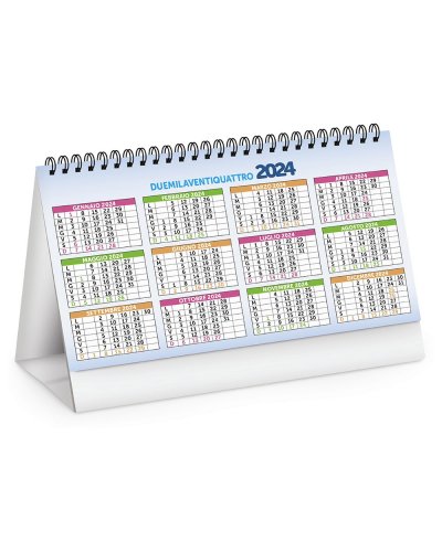 Calendario da tavolo Fluo
