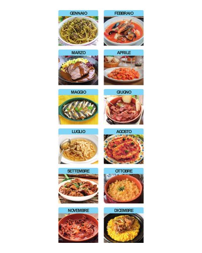 Calendario Gastronomia
