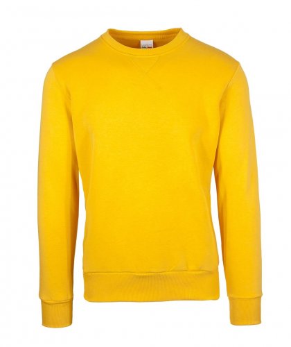 Felpa soft girocollo Ocra