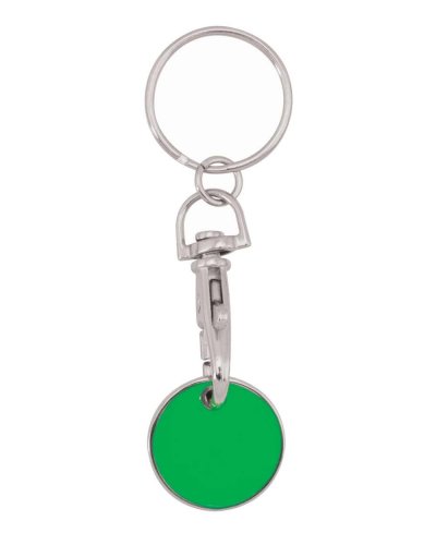 Portachiavi Gettone Euromarket Verde