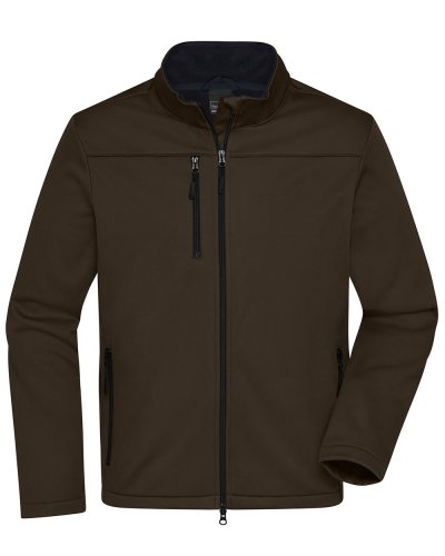 Men's Softshell Jacket Brown