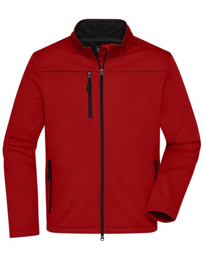 Men's Softshell Jacket Red