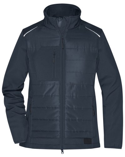 Ladies' Hybrid Jacket Carbon/carbon