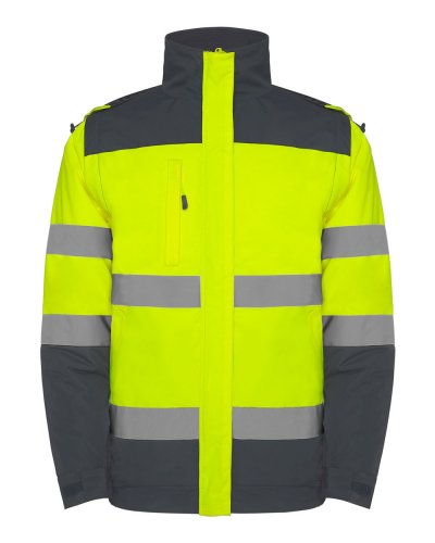 Parka alta visibilità combinazione a due colori Epysilon