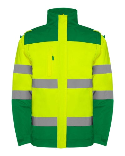 Parka alta visibilità combinazione a due colori Epysilon