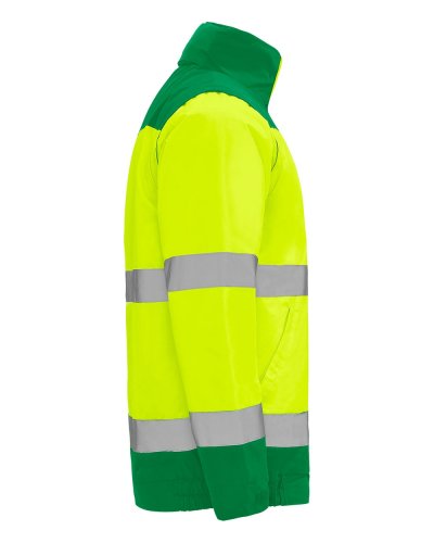 Parka alta visibilità combinazione a due colori Epysilon