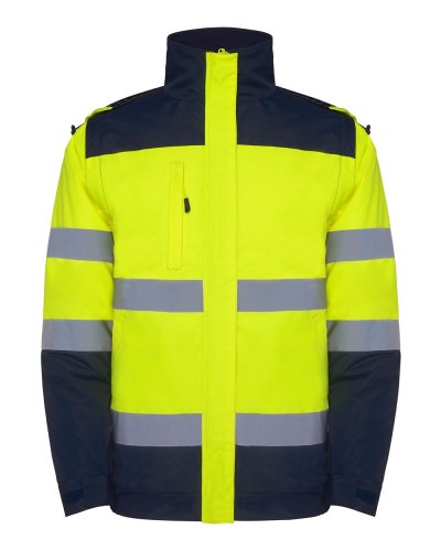 Parka alta visibilità combinazione a due colori Epysilon