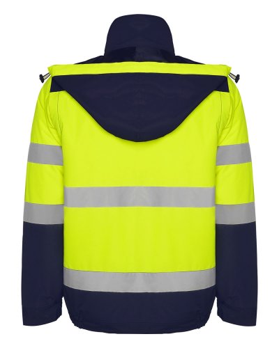 Parka alta visibilità combinazione a due colori Epysilon
