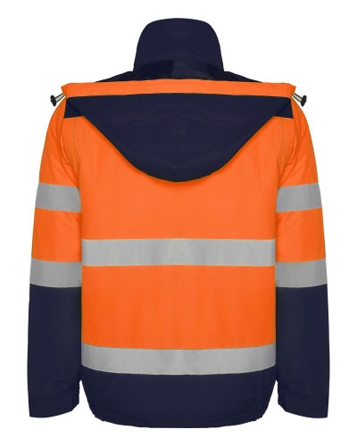 Parka alta visibilità combinazione a due colori Epysilon
