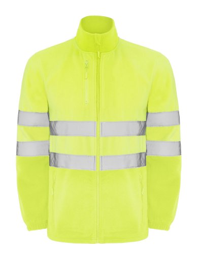 Giacca pile di alta visibilità Altair Giallo Fluo